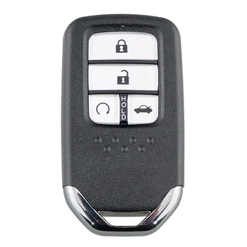 Araba Akıllı Uzaktan Anahtar 4 Düğmeler 43Hz ID47 Çip Fit Honda Civic 2014-2017 için