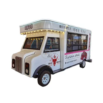 2020 Yeni Kahve otomatlar Gıda Römork Dondurma Servis Van Kamyon Satıcıları Hot Dog Kiosk Araba