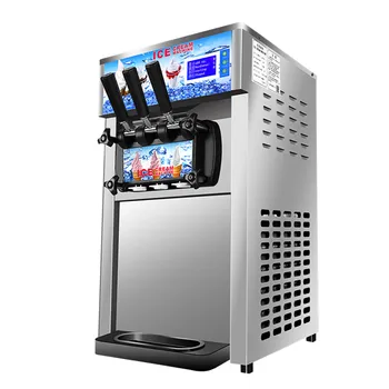 BL25Y Ticari Masaüstü Otomatik Yumuşak Dondurma Makinesi Koni Dondurma Yapma Makinesi Dondurma Dondurma