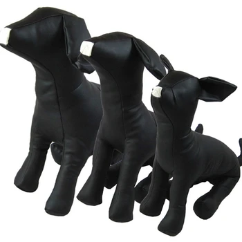 1 Adet Köpek Manken Modeli Ekran Manken Köpekler İçin Siyah / Beyaz Giyim Giyim Mağazası Yaka Ekran Pet Oyuncak Ayarlanabilir Oyuncaklar