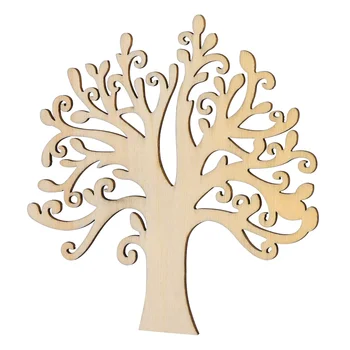Ağaç Ahşap Ahşap Bezemeler El Sanatları Boş Süsleme Zanaat Familyof Hayat Dekorasyon Çerçeve Büyük Dıy Şekil Kesme Müteşekkir