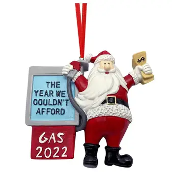 Noel Ağacı Kolye Süsler 2022 Benzinli Noel Baba Yetişkinler için Güzel Figürü Figürleri Kapalı Parti Duvar Süslemeleri