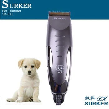 surker elektrikli evcil hayvan saç düzeltici SK-811 Köpek kablolu elektrikli saç kesme evcil hayvan saç kesme makinesi traş köpek saç güzellik köpek saç kesimi