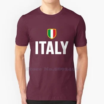 İtalya T-Shirt Erkekler Ve Kadınlar