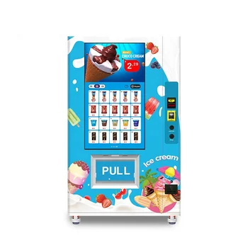 Akıllı Para dondurma otomatı Makinesi dondurulmuş gıda otomatı Satılık