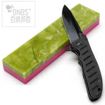 BNBS 3000 + 10000 grit Yakut kırmızı Yağları bıçaklar bıçak kalemtıraş whetstone 200 * 50 * 25mm (büyük boy) profesyonel değirmeni taş