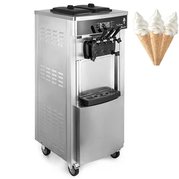 Ticari Dondurma Sorbe Yapma Toplu Dondurucu Gelato Makinesi Sert Dondurma Makinesi