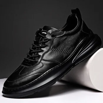2022 Moda Ayakkabı erkek ayakkabısı Lace Up erkek Spor Ayakkabı Flats Sneakers Erkekler İçin Bahar Sonbahar Zapatos De Hombre Erkek yürüyüş ayakkabısı