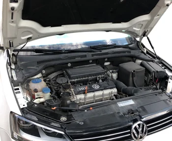 Kaput Kaldırma Destekleri VW Volkswagen Jetta Vento A6 1B 2010-2018 Ön Kaput Değiştirmek Gaz Struts Amortisör Amortisör Yayları