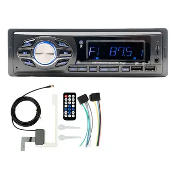 Tek Din Araba Stereo LCD Tek DİN Araba Stereo Alıcısı Akıllı Telefon Şarj Fonksiyonu USB Portu Üzerinden USB Oynatma ve Şarj FM / AM