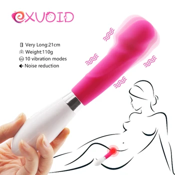 EXVOID G-spot Masaj Güçlü Titreşim Silikon Yapay Penis Vibratörler Kadınlar için Seks Oyuncakları Kadınlar için Enayi Vibratör Klitoris Teşvik