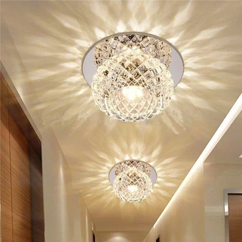 Modern avize tavan lambası Kristal Aydınlatma Tavan Avizeler Yaratıcı LED Tavan Gömme Lamba Otel ev dekoratif