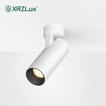 XRZLux Led Spot 10W Tavan Spot ışık koçanı yüzeye monte Led Downlight Katlanabilir iç mekan aydınlatması Oturma Odası Koridor İçin